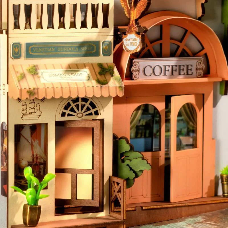 Diyion™ | Romantic Venice Escape Book Nook - Diyion
