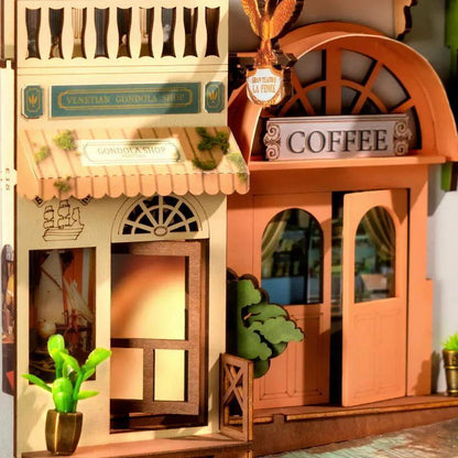 Diyion™ | Romantic Venice Escape Book Nook - Diyion
