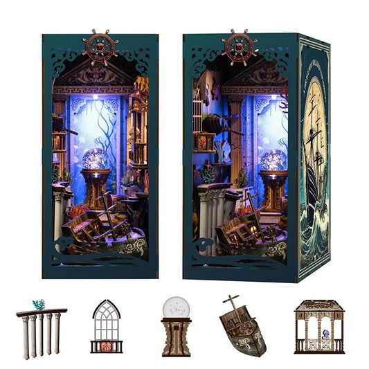 Riddle on the Seabed DIY Book Nook Kit