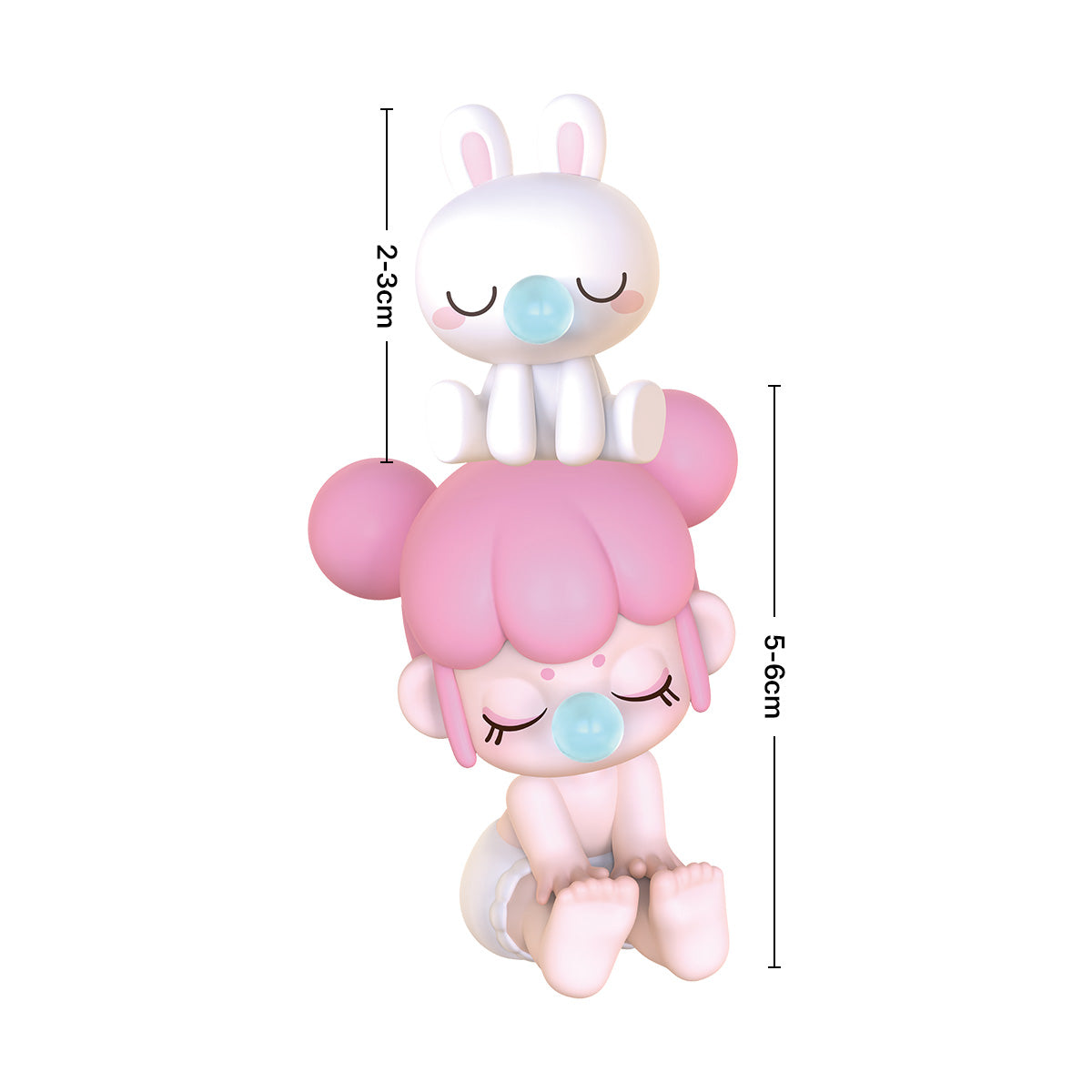 BabyNanci Seatmates Surprise Figure Dolls NAXX Labubu