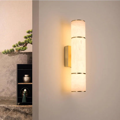 LuxMarble - Refined Stone Wall Light
