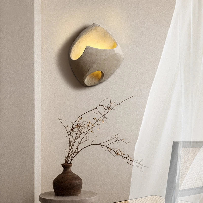 CalmSphere - Wabi-sabi Inspired Wall Light