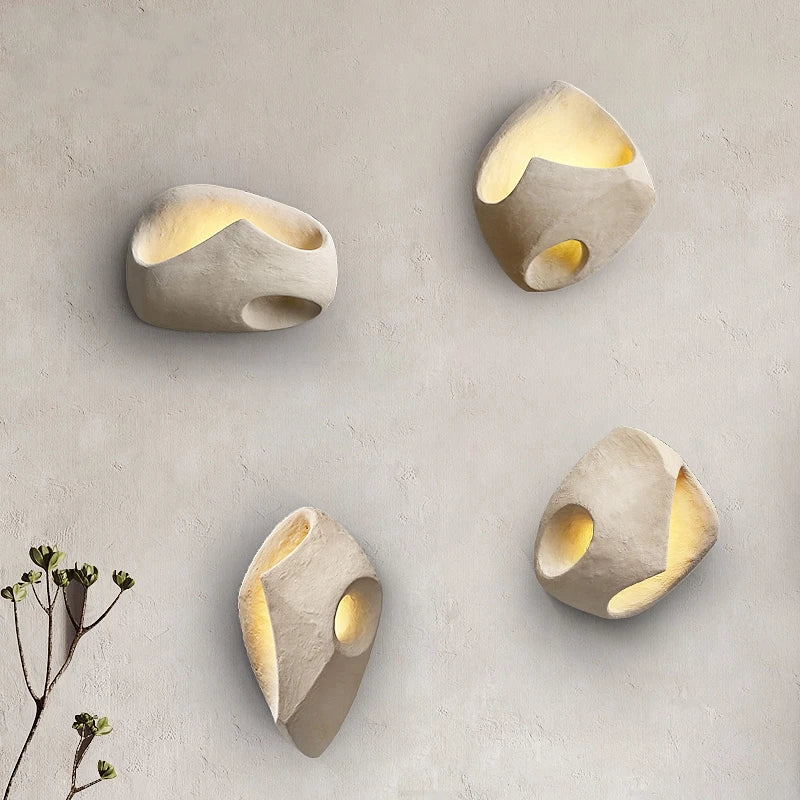 CalmSphere - Wabi-sabi Inspired Wall Light