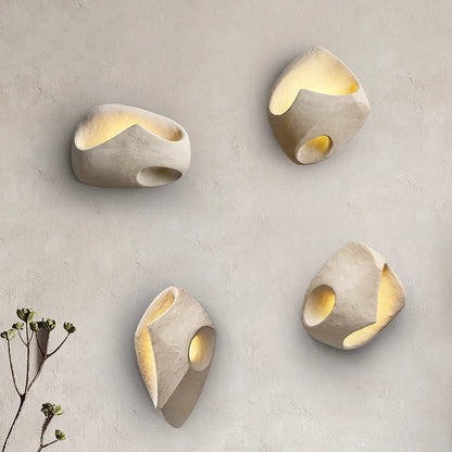 CalmSphere - Wabi-sabi Inspired Wall Light