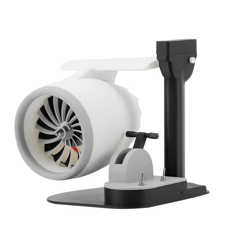 Diyion™ | JetEngine Humidifier Fan - Aviation-Inspired Desktop Companion - Diyion