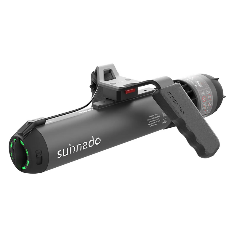 Subnado Standard red underwater sea scooter, 1.4kg portable DPV with 60m depth rating for scuba reef diving and snorkeling
