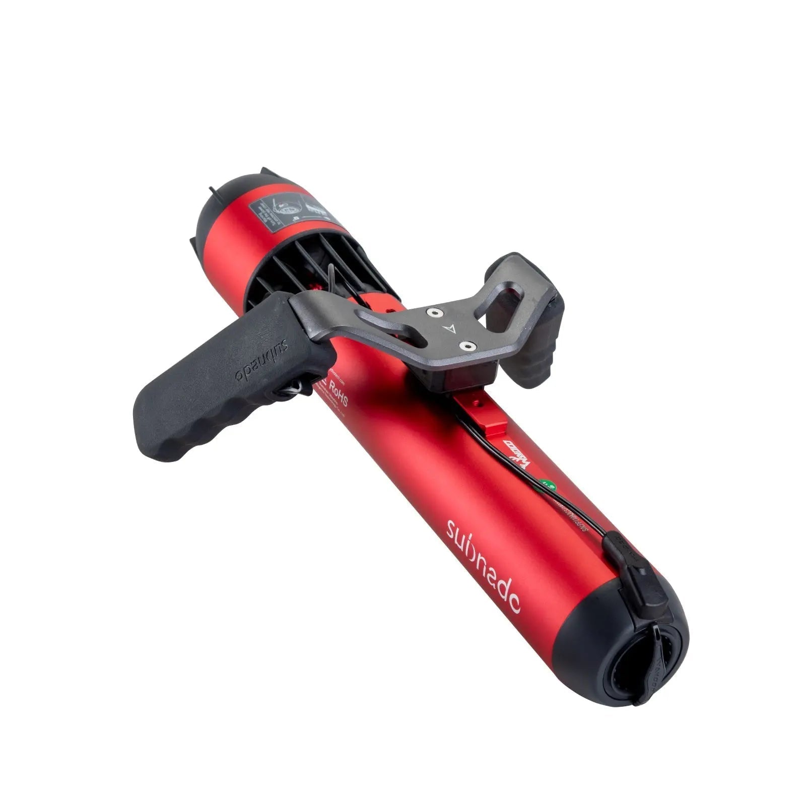 Subnado Standard sea scooter lifestyle angle, compact underwater DPV for tropical reef snorkeling and freediving adventures