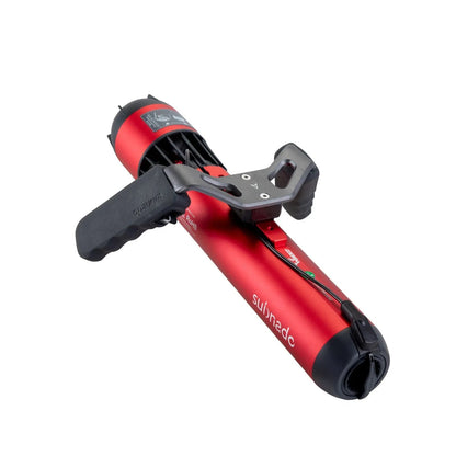 Subnado Standard sea scooter lifestyle angle, compact underwater DPV for tropical reef snorkeling and freediving adventures