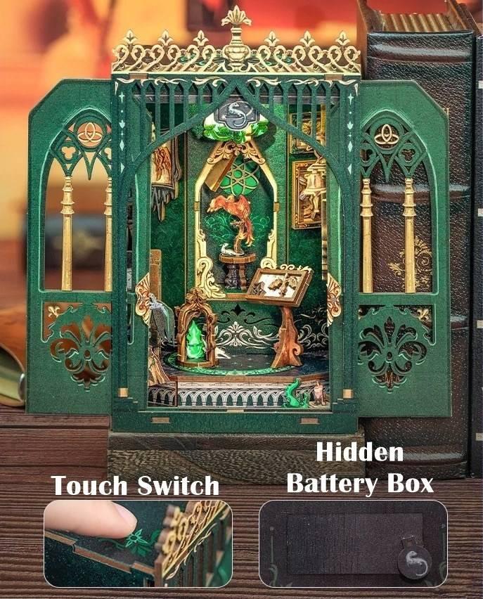 The Darkness Herbarium DIY Book Nook Kit | Mini Magic Shop - DIYION