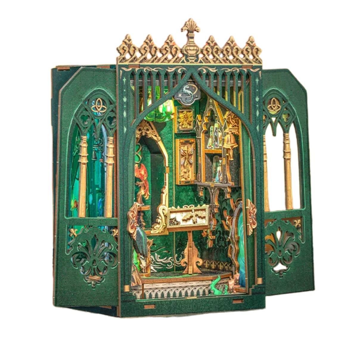 The Darkness Herbarium DIY Book Nook Kit | Mini Magic Shop - DIYION