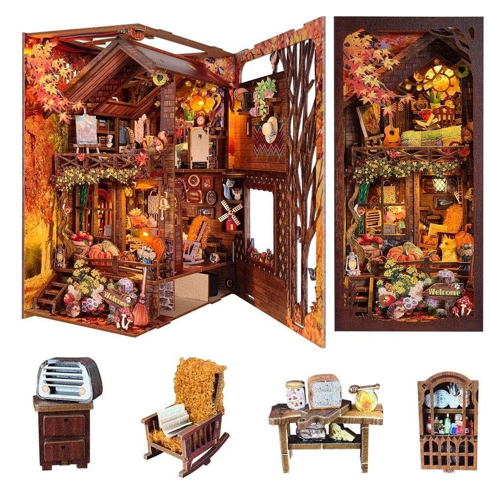 Twilight Cottage DIY Book Nook Kit - DIYION