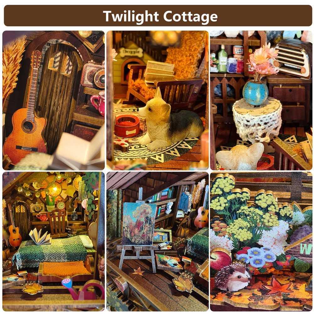 Twilight Cottage DIY Book Nook Kit - DIYION