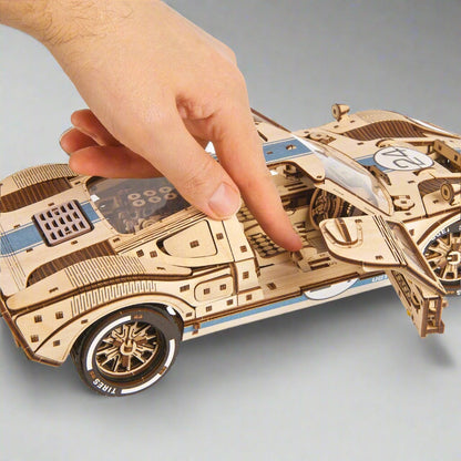 Diyion UGT-24 Endurance Racer wooden model kit with detailed race car design