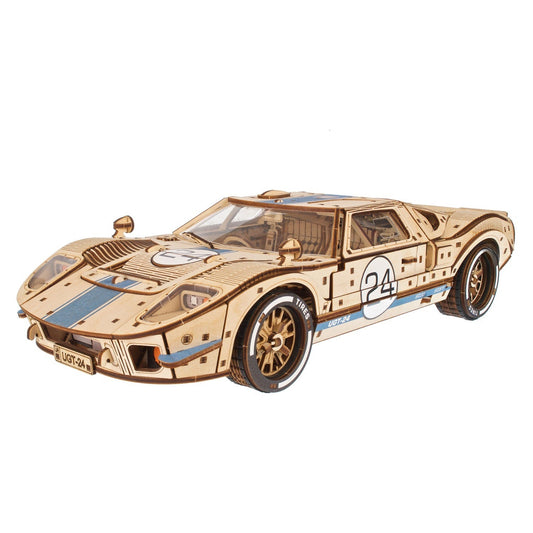 Diyion UGT-24 Endurance Racer wooden model kit with detailed race car design