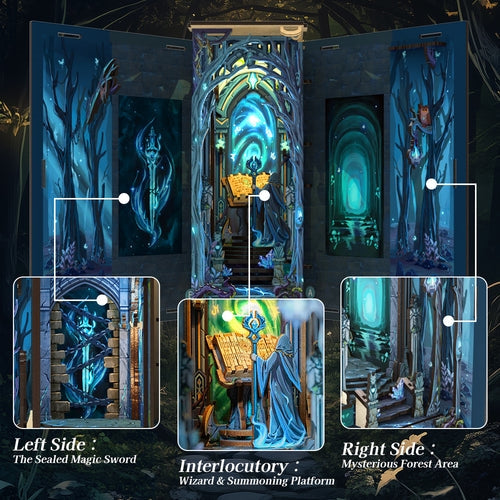 Wonderland Forest Series DIY Book Nook Kits - DIYION