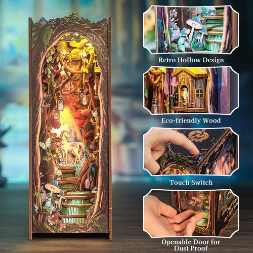 Wonderland Forest Series DIY Book Nook Kits - DIYION