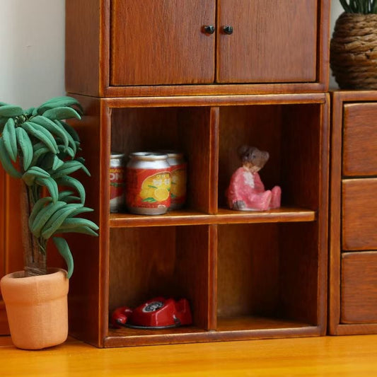 Wooden Miniature Cabinet Set | 1:12 Scale - DIYION