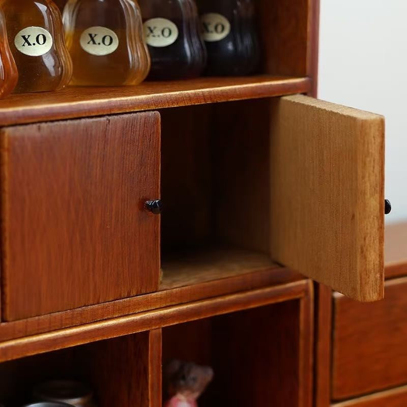 Wooden Miniature Cabinet Set | 1:12 Scale - DIYION