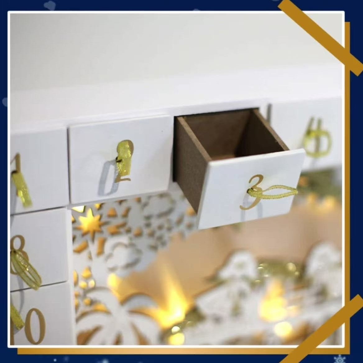 Wooden Nativity Advent Calendar - DIYION