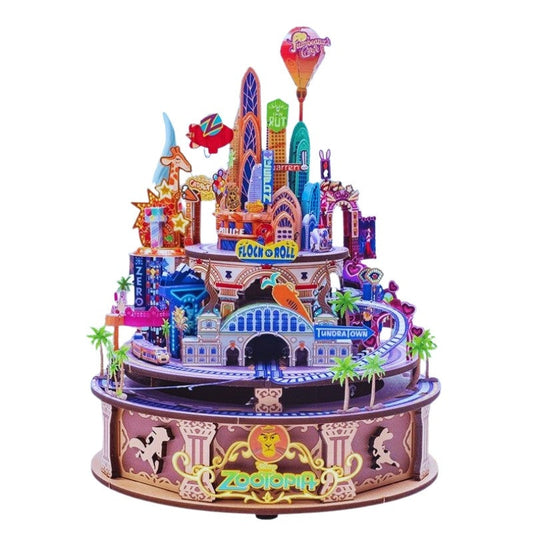 Zootopia 3D Music Box Puzzle - DIYION