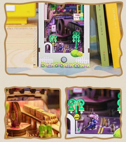 Zootopia DIY Book Nook Kit - DIYION