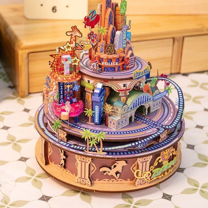 Zootopia 3D Music Box Puzzle - DIYION