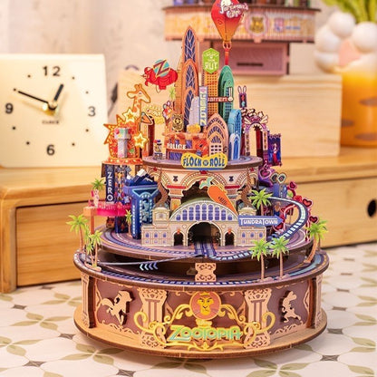 Zootopia 3D Music Box Puzzle - DIYION