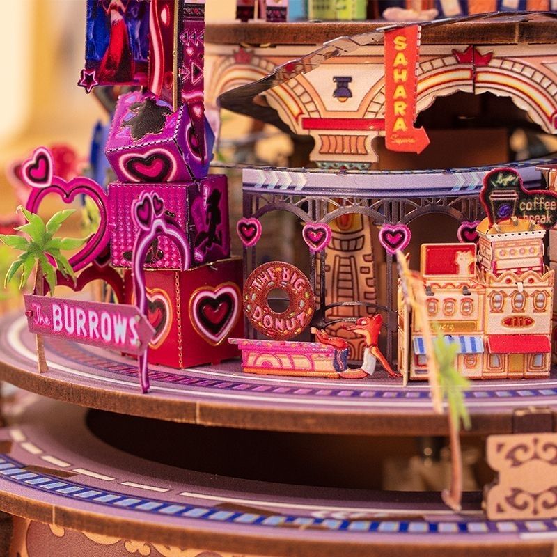 Zootopia 3D Music Box Puzzle - DIYION