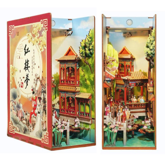 A Dream in Red Mansions DIY Book Nook Kit - DIYION