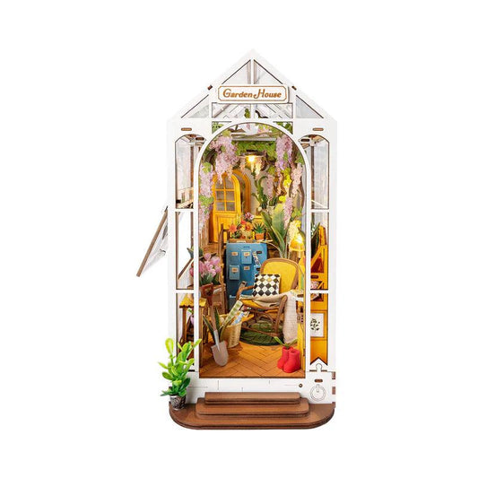 Diyion™ | Holiday Garden House DIY Book Nook - Diyion