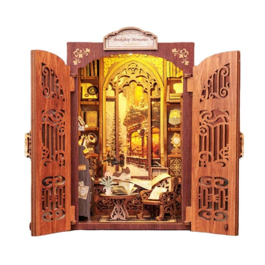 Bookshop Memories DIY Book Nook Kit - DIYION