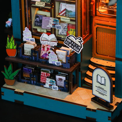 Soul Bookstore DIY Book Nook Kit