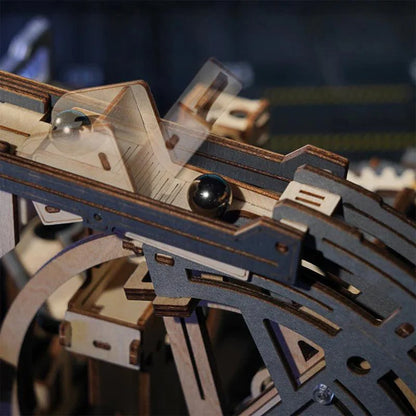 Diyion™ | Cosmic Marble Labyrinth - 3D Wooden Mechanical Model Kit - Diyion