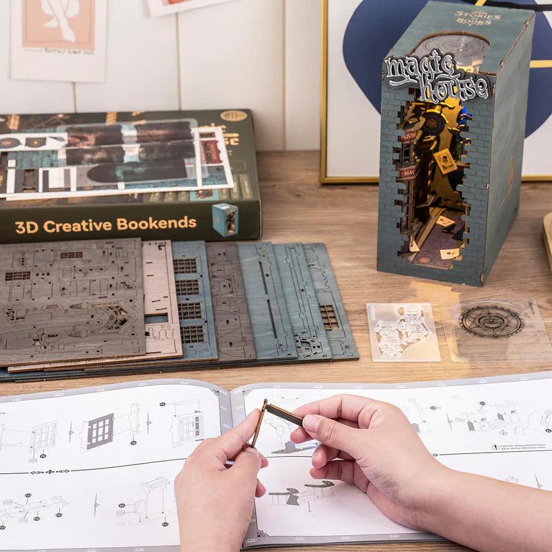 Diyion™ | Enchanted Bibliomancer's Book Nook Kit - Diyion