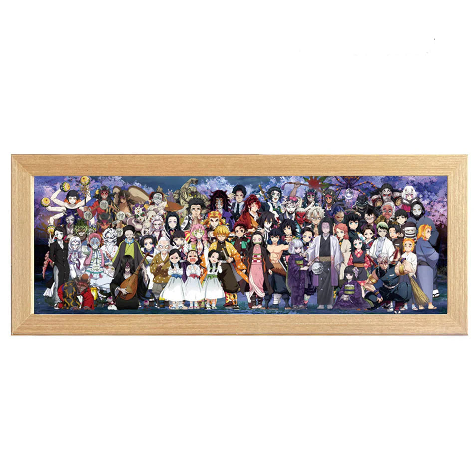 Anime Legends Acrylic Family Photo (LED Light) - Diyion