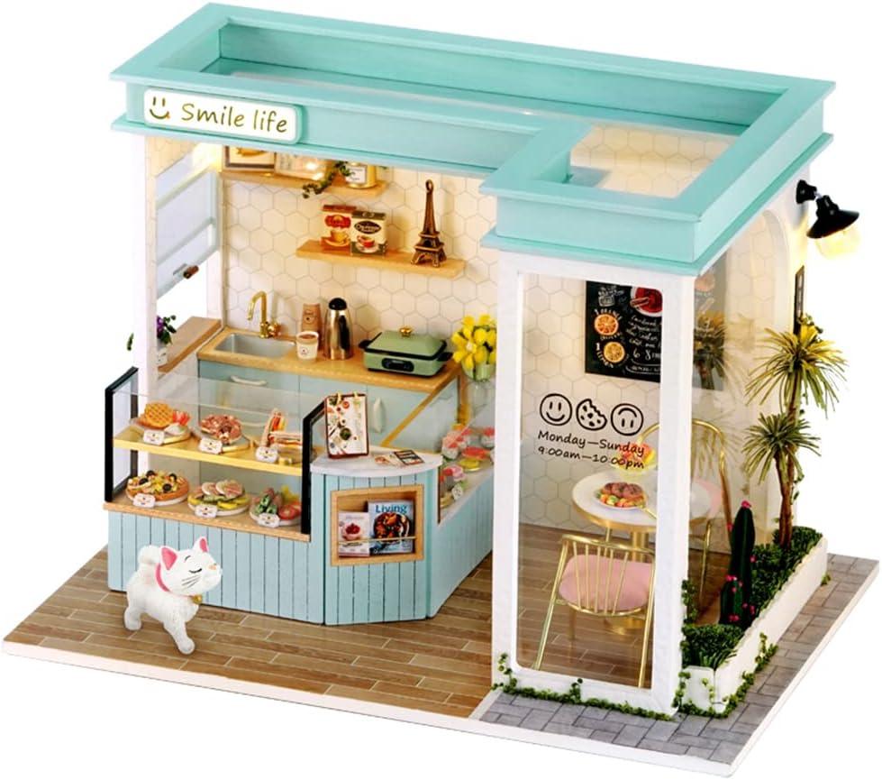 Diyion™ | DIY Dollhouse Kit (Sunny Tea Station) - Diyion