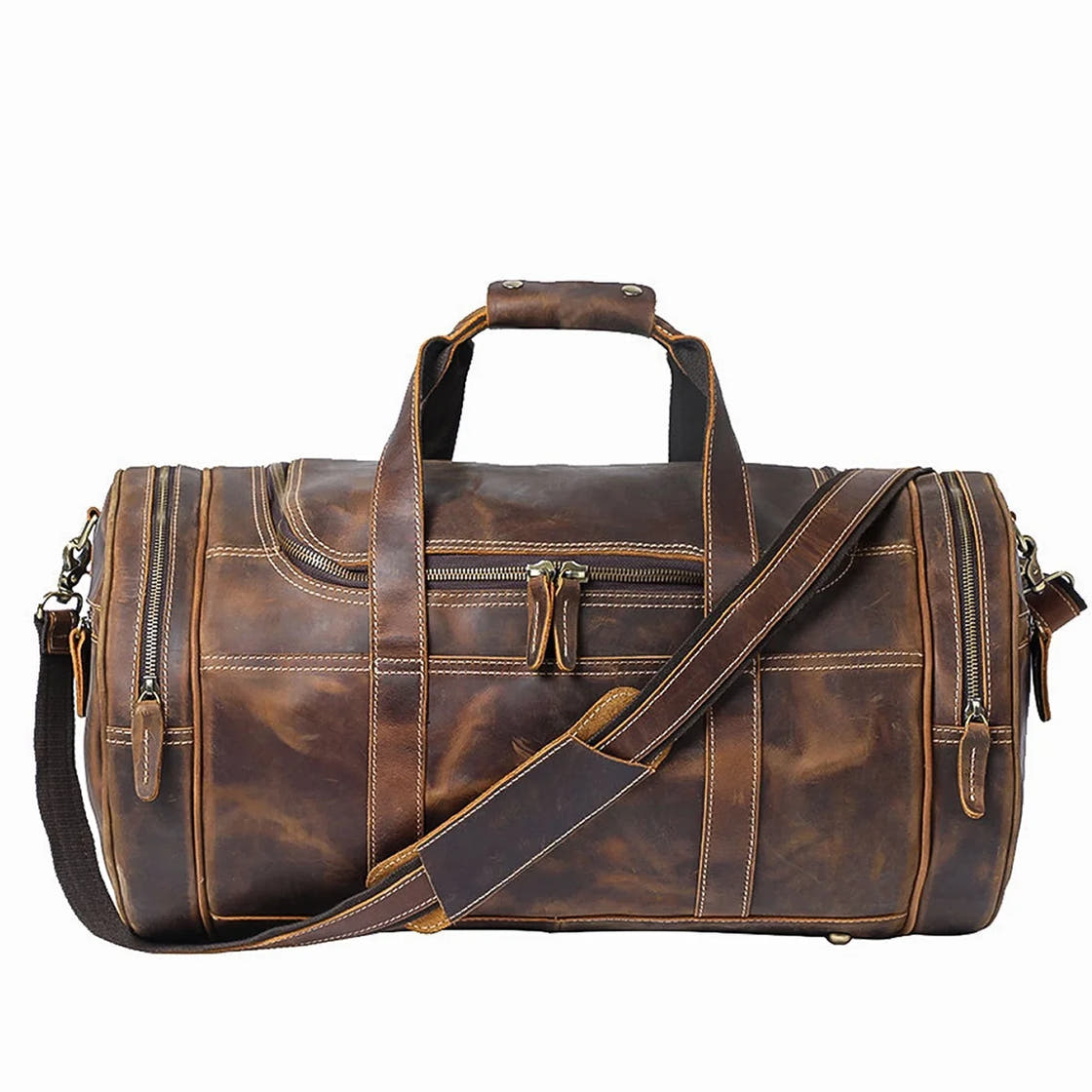 Leather duffel bag 41 L – Asuncion