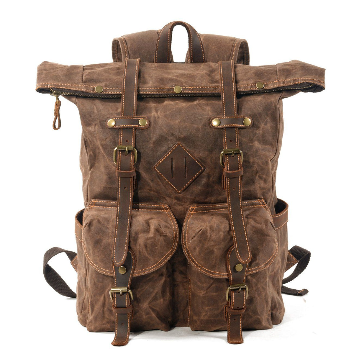 Canvasrugzak met laptopvak 25 L – Berlin — 12