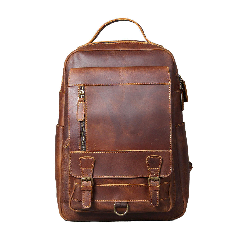 Sac à dos en cuir pour ordinateur 15 L – Carea