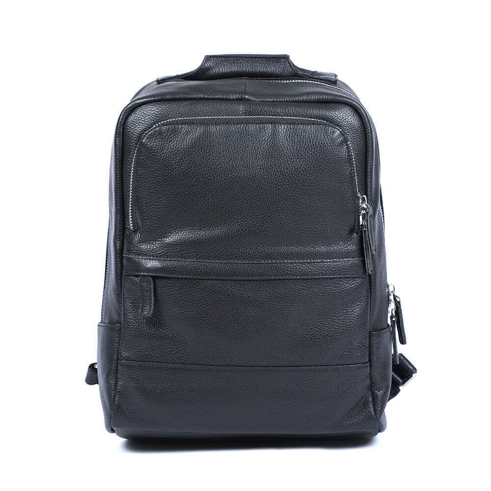 Leather laptop backpack 16 L – Dôme
