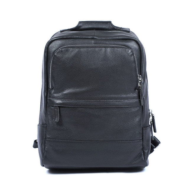 Leather laptop backpack 16 L – Dôme
