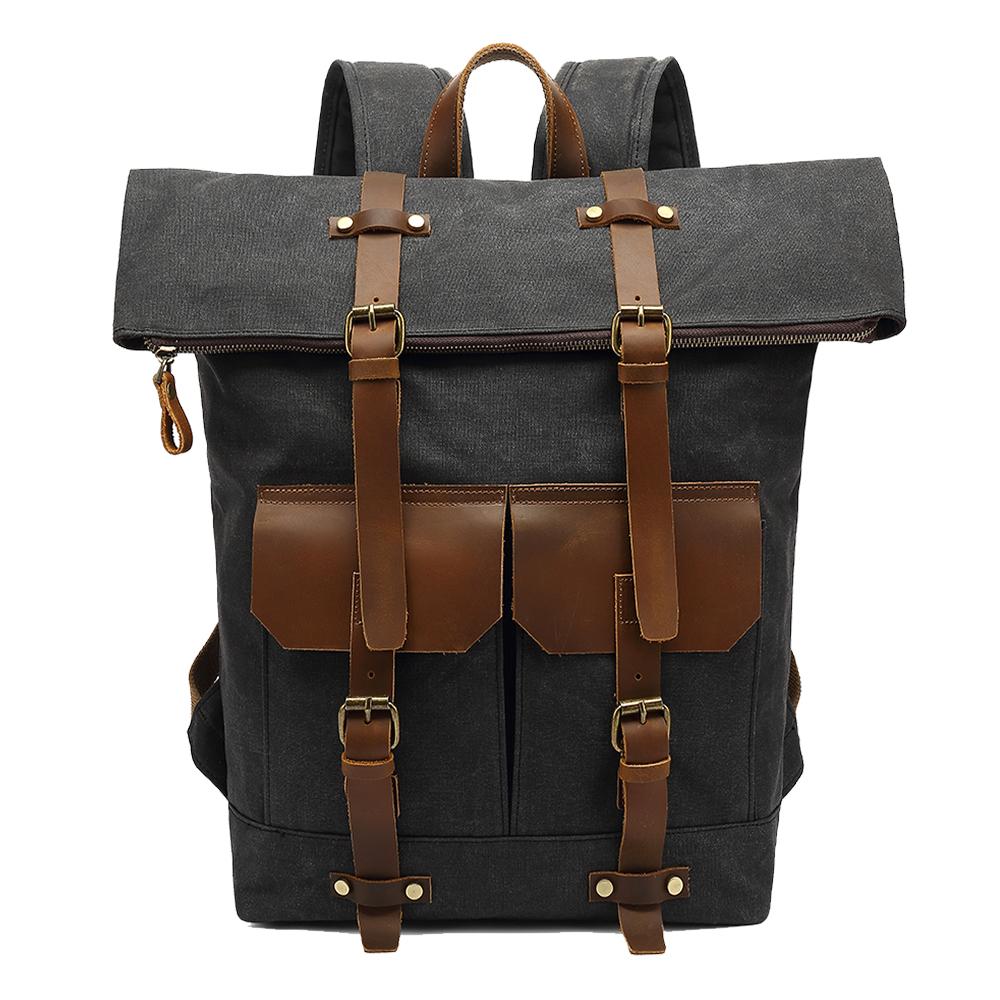 Canvas-Rucksack mit Laptopfach 20 L – Galway — 2