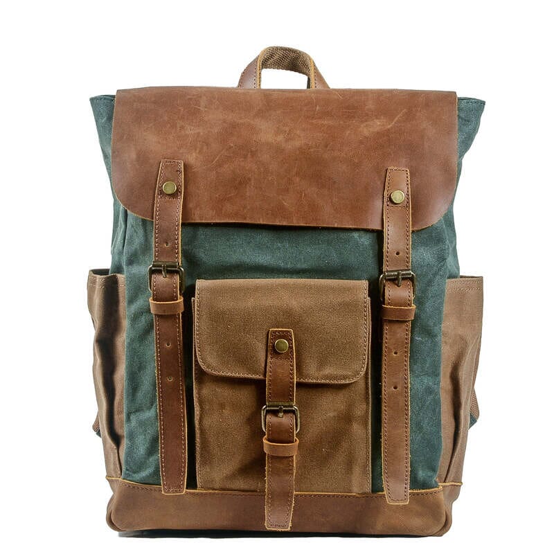 Göteborg — Vintage Laptop Backpack, image 1
