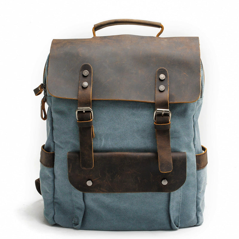 Canvas-Rucksack mit Laptopfach – Helsinki