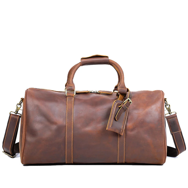 Leather duffel bag 28 L – Janeiro