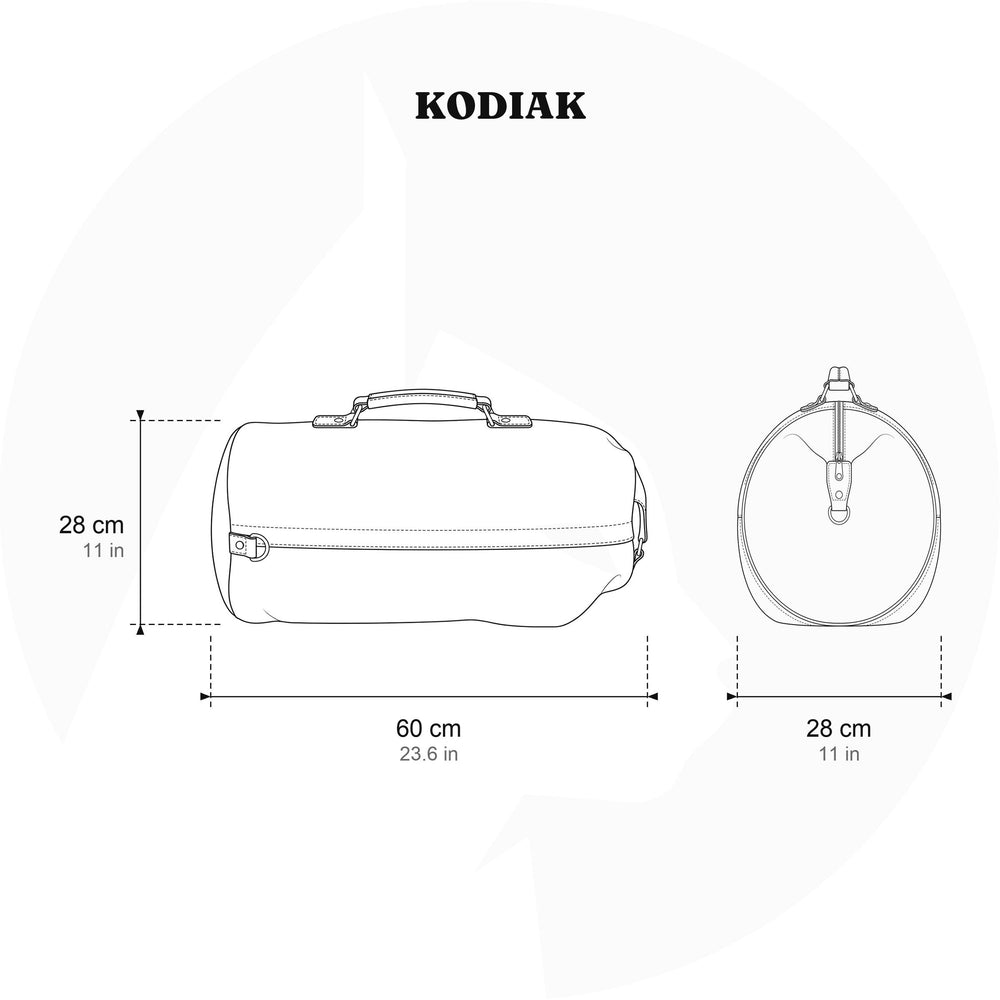 Sac de voyage en toile 47 L – Kodiak