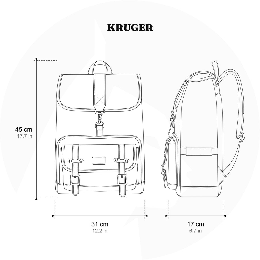 Canvas camera backpack 22.5 L – Kruger