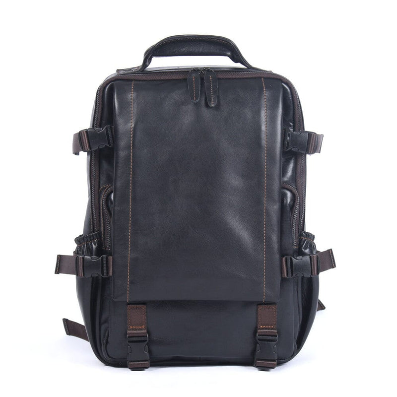 Lederrucksack mit Laptopfach 20 L – Logan