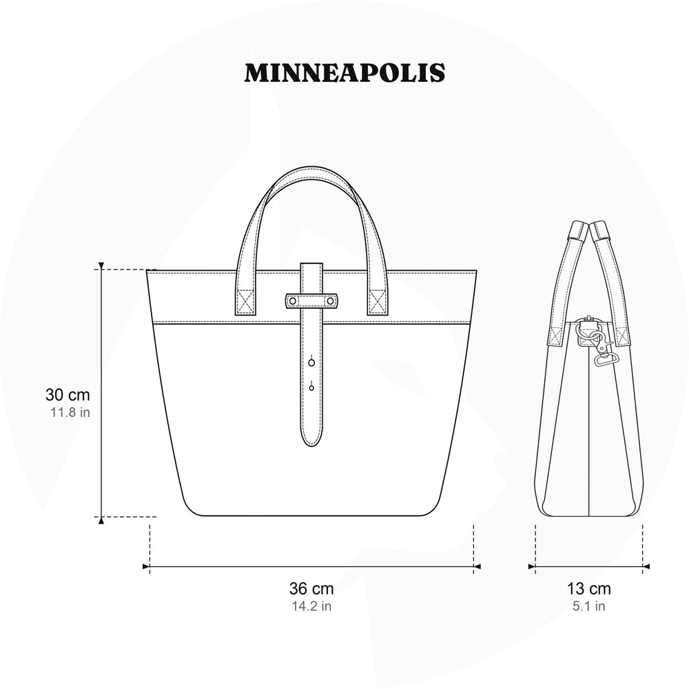 Sac cabas en toile 14 L – Minneapolis