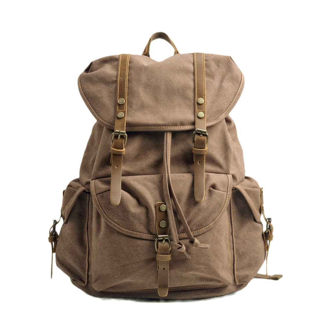 Canvasrugzak met laptopvak 28 L – Montreal